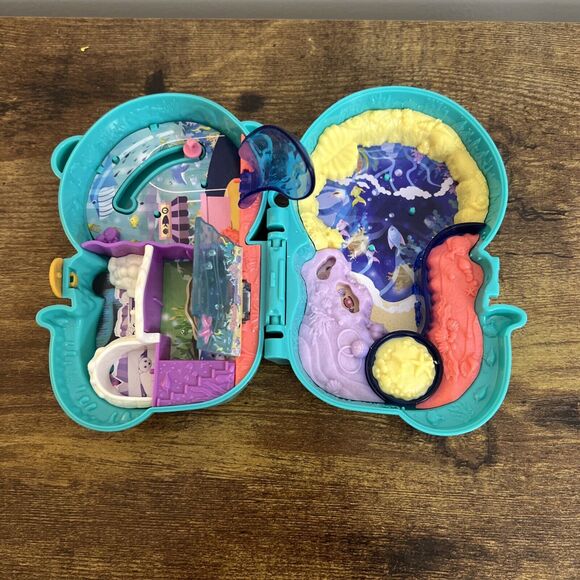 Polly Pocket Otter Aquarium Playset Without Dolphins Miniature Toy - Picture 6 of 15
